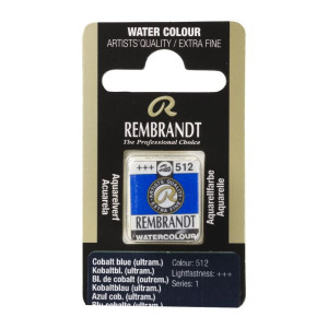 ΠΑΣΤΙΛΙΕΣ ΑΚΟΥΑΡΕΛΑΣ REMBRANDT S1 512 Cobalt Blue (Ultramarine)