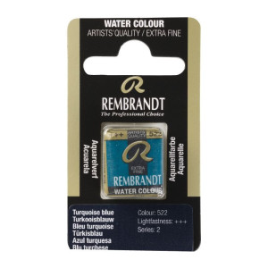ΠΑΣΤΙΛΙΕΣ ΑΚΟΥΑΡΕΛΑΣ REMBRANDT S2 522 Turquoise Blue