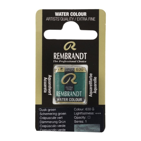 ΠΑΣΤΙΛΙΕΣ ΑΚΟΥΑΡΕΛΑΣ REMBRANDT S1 630 Dusk Green