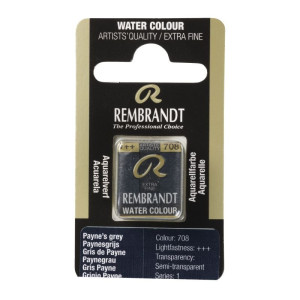 ΠΑΣΤΙΛΙΕΣ ΑΚΟΥΑΡΕΛΑΣ REMBRANDT S1 708 Payne's Grey