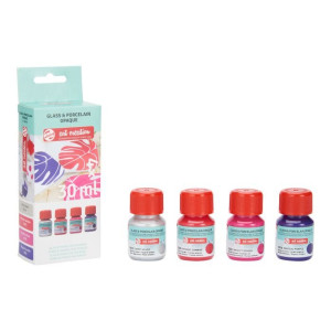 ΧΡΩΜΑΤΑ ΓΙΑ ΓΥΑΛΙ & ΠΟΡΣΕΛΑΝΗ Opaque ΣΕΤ 4Χ30ML PINK (2010-6032-6035-8020) ΧΡΩΜΑΤΑ ΓΙΑ ΓΥΑΛΙ & ΠΟΡΣΕΛΑΝΗ Opaque ΣΕΤ 4Χ30ML PINK (2010-6032-6035-8020)