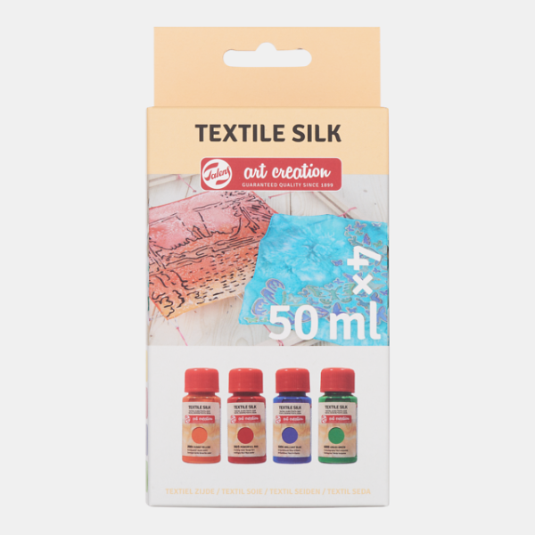 ΣΕΤ ΧΡΩΜΑΤΑ ΓΙΑ ΥΦΑΣΜΑ TEXTILE SILK Basic 4x50ml
