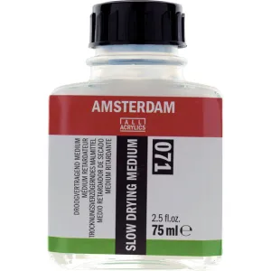 ACRYLIC SLOW DRYING MEDIUM 071 AMSTERDAM 75ml ACRYLIC SLOW DRYING MEDIUM 071 AMSTERDAM 75ml