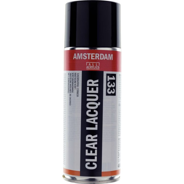 AMSTERDAM CLEAR LAQUER 133 ΣΕ ΣΠΡΕΪ 400ml