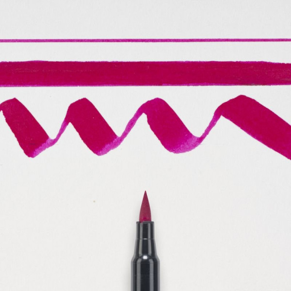 ΜΑΡΚΑΔΟΡΟΣ  BRUSH PEN BORDEAUX SAKURA KOI COLOUR