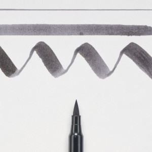 ΜΑΡΚΑΔΟΡΟΣ  BRUSH PEN DARK WARM GRAY SAKURA KOI COLOUR