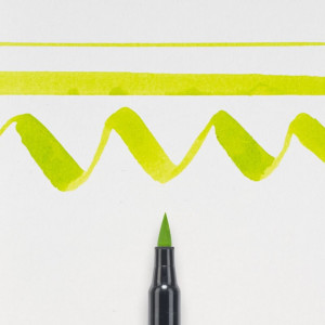 ΜΑΡΚΑΔΟΡΟΣ  BRUSH PEN YELLOW GREEN SAKURA KOI COLOUR