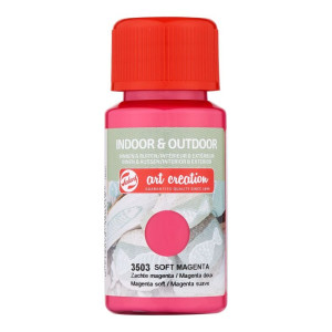 ΧΡΩΜΑ ΚΙΜΩΛΙΑΣ IN/OUT A/C 50ML 3503 SOFT MAGENTA