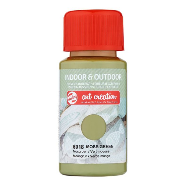ΧΡΩΜΑ ΚΙΜΩΛΙΑΣ IN/OUT A/C 50ML 6018 MOSS GREEN