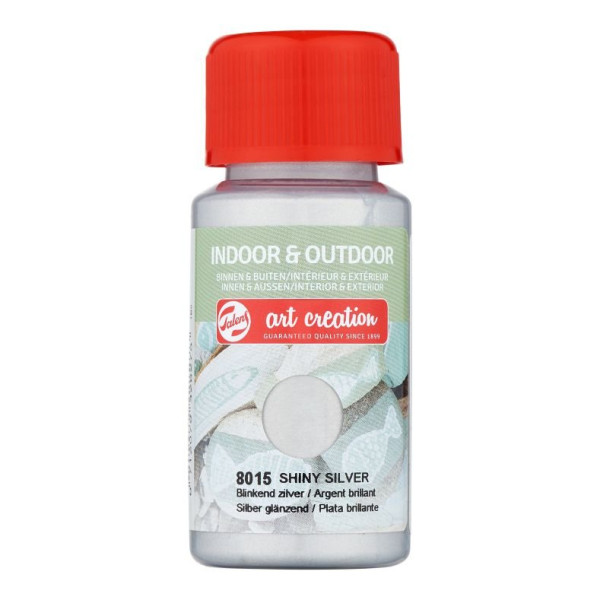 ΧΡΩΜΑ ΚΙΜΩΛΙΑΣ IN/OUT A/C 50ML 8015 SHINY SILVER