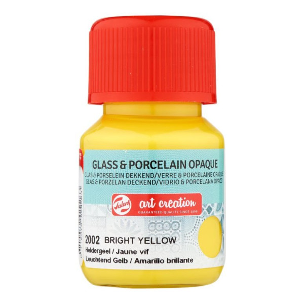 ΧΡΩΜΑ ΓΙΑ ΓΥΑΛΙ & ΠΟΡΣΕΛΑΝΗ ART CREATION OPAQUE 30ML 2002 BRIGHT YELLOW