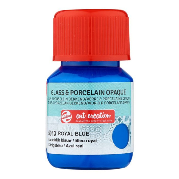 ΧΡΩΜΑ ΓΙΑ ΓΥΑΛΙ & ΠΟΡΣΕΛΑΝΗ ART CREATION OPAQUE 30ML 5013 ROYAL BLUE