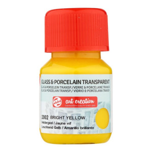 ΧΡΩΜΑ ΓΙΑ ΓΥΑΛΙ & ΠΟΡΣΕΛΑΝΗ ART CREATION TRANSPARENT 30ML 2002 BRIGHT YELLOW