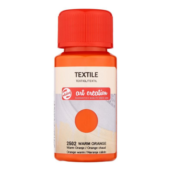 ΧΡΩΜΑ ΥΦΑΣΜΑΤΟΣ ART CREATION 50ML 2502 WARM ORANGE