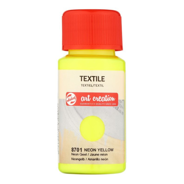 ΧΡΩΜΑ ΥΦΑΣΜΑΤΟΣ ART CREATION 50ML 8701 NEON YELLOW