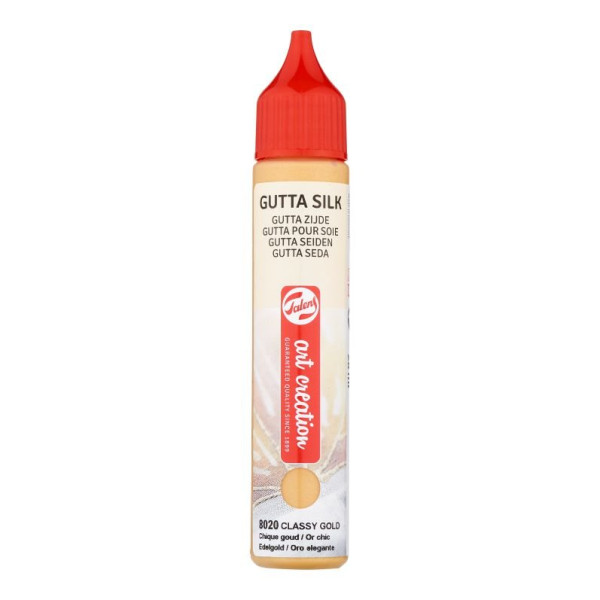 ΠΕΡΙΓΡΑΜΜΑ TEXTILE GUTTA SILK  28ml CLASSY GOLD ART CREATION TALENS