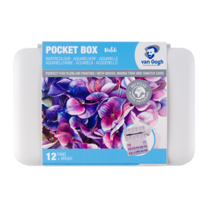 WATERCOLOUR POCKET BOX VAN GOGH ΣΕ ΠΑΣΤΙΛΙΕΣ 12ΤΕΜ Pinks & Violets