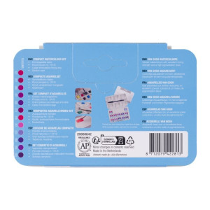 WATERCOLOUR POCKET BOX VAN GOGH ΣΕ ΠΑΣΤΙΛΙΕΣ 12ΤΕΜ Pinks & Violets