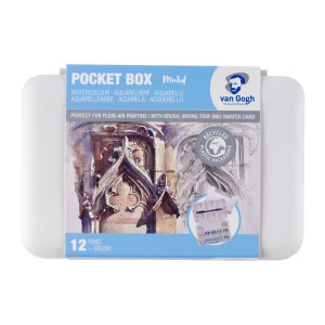 WATERCOLOUR POCKET BOX VAN GOGH ΣΕ ΠΑΣΤΙΛΙΕΣ 12ΤΕΜ Muted selection