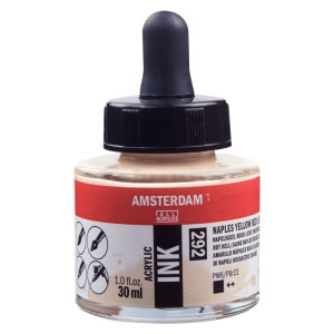 ΜΕΛΑΝΙ INK AMSTERDAM 30ml 292 NAPLES YELLOW RED LIGHT