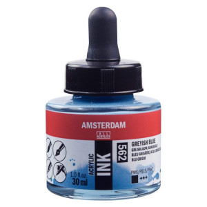ΜΕΛΑΝΙ INK AMSTERDAM 30ml 562 GREYISH BLUE