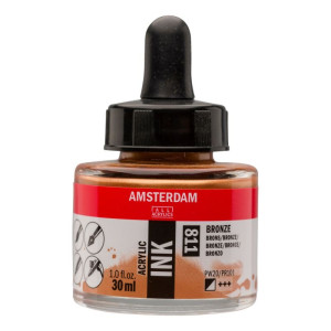 ΜΕΛΑΝΙ INK AMSTERDAM 30ml 811 BRONZE