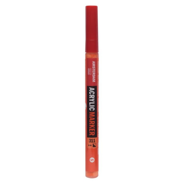 ΜΑΡΚΑΔΟΡΟΣ ΑΚΡΥΛΙΚΟΣ AMSTERDAM 2mm 311 Vermilion SW