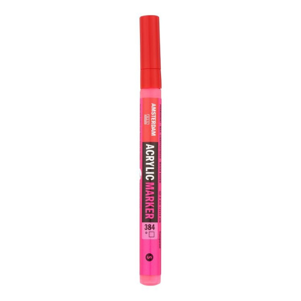 ΜΑΡΚΑΔΟΡΟΣ ΑΚΡΥΛΙΚΟΣ AMSTERDAM 2mm 384 Reflex Rose SW