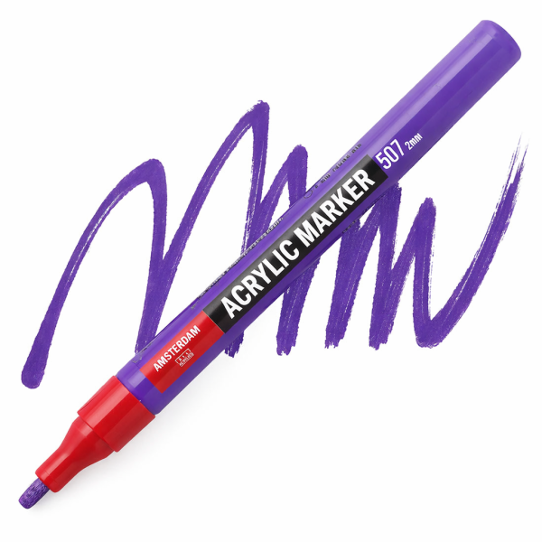 ΜΑΡΚΑΔΟΡΟΣ ΑΚΡΥΛΙΚΟΣ AMSTERDAM 2mm 507 Ultramarine Violet SW