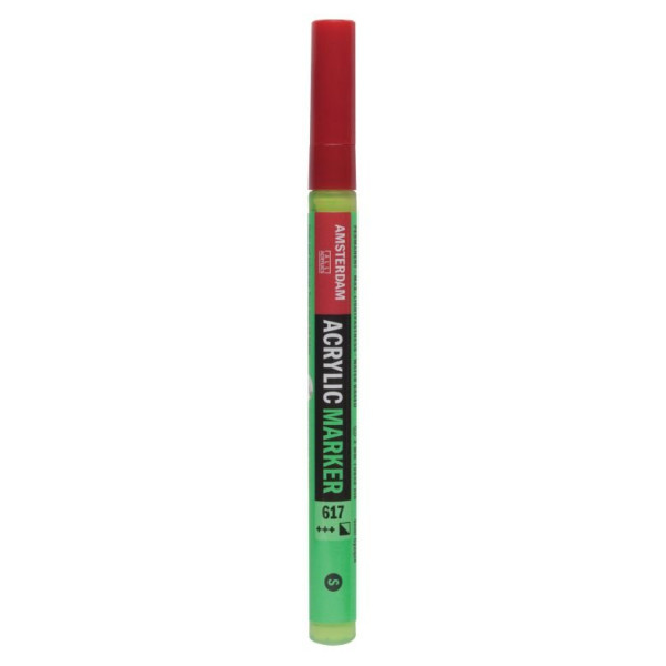 ΜΑΡΚΑΔΟΡΟΣ ΑΚΡΥΛΙΚΟΣ AMSTERDAM 2mm 617 Yellowish Green SW