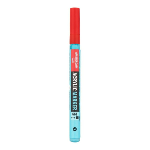 ΜΑΡΚΑΔΟΡΟΣ ΑΚΡΥΛΙΚΟΣ AMSTERDAM 2mm 661 Turquoise Green SW