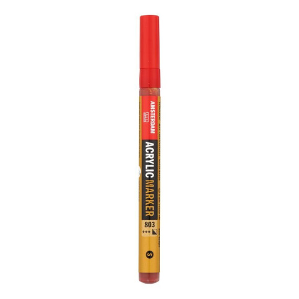 ΜΑΡΚΑΔΟΡΟΣ ΑΚΡΥΛΙΚΟΣ AMSTERDAM 2mm 803 Deep Gold SW