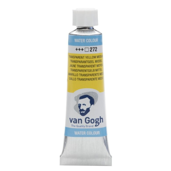 WATERCOLOUR VAN GOGH 10ML 272 Transparent Yellow Medium