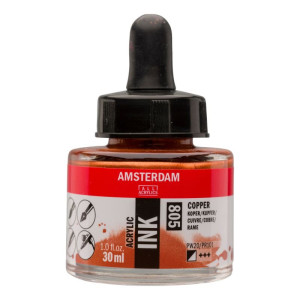 ΜΕΛΑΝΙ INK AMSTERDAM 30ml 805 COPPER