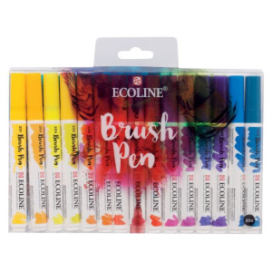 ΣΕΤ ECOLINE ROYAL BRUSHPEN 30ΤΕΜ TALENS