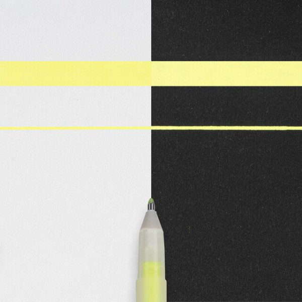 ΣΤΥΛΟ GELLY ROLL MOONLIGHT 10 Fluo Yellow SAKURA