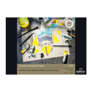 ΜΠΛΟΚ REMBRANDT A4 180g 50Φ INDUST. GREY FSC-MIX