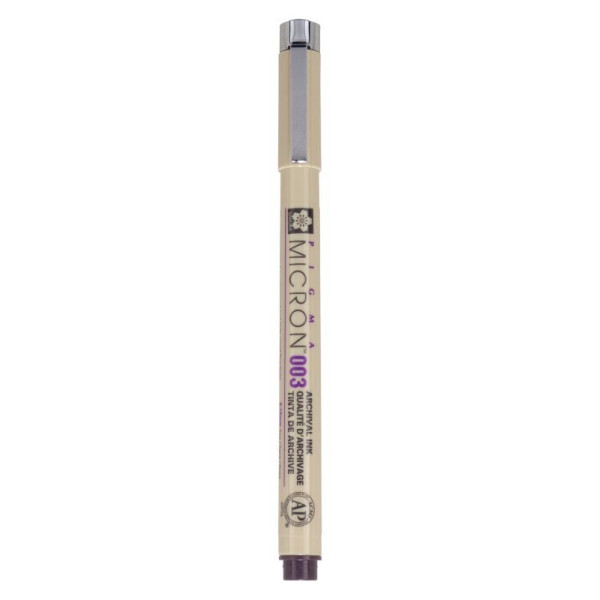 ΜΑΡΚΑΔΟΡΟΣ SAKURA MICRON 003 ΜΑΥΡΟ PIGMA