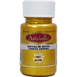 ΑΚΡΥΛΙΚΟ ΜΕΤΑΛΛΙΚΟ VENUS SERIES No 7901 ΧΡΥΣΟ 50ML ARTEBELLA