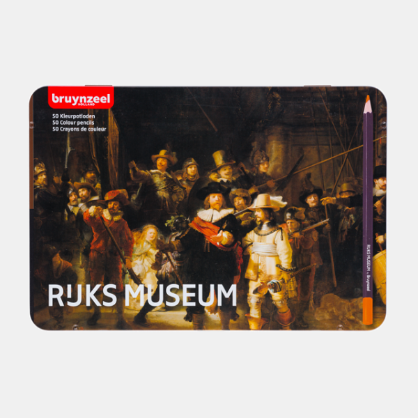 ΣΕΤ ΞΥΛΟΜΠΟΓΙΑΣ ΣΕ ΜΕΤΑΛΛΙΚΗ ΚΑΣΕΤΙΝΑ RIJKSMUSEUM - THE NIGHT WATCH | 50ΤΕΜ