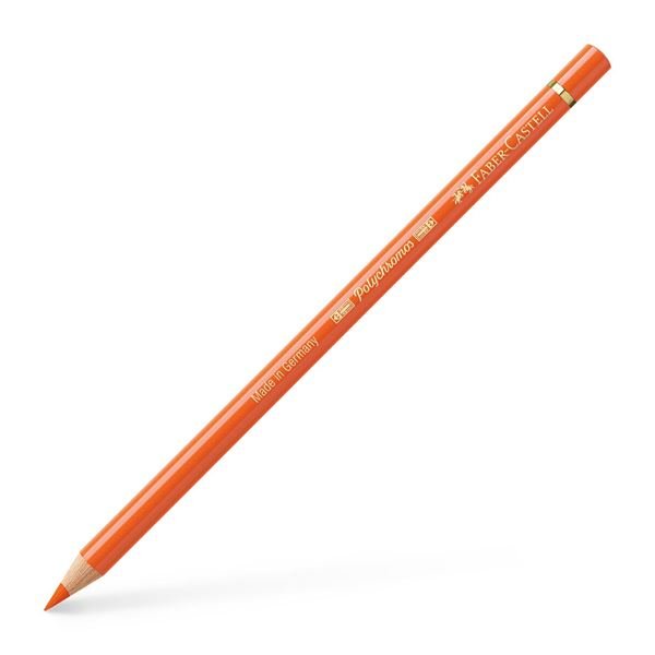 ΞΥΛΟΜΠΟΓΙΑ POLYCHROMOS 113 ORANGE GLAZE FABER CASTELL