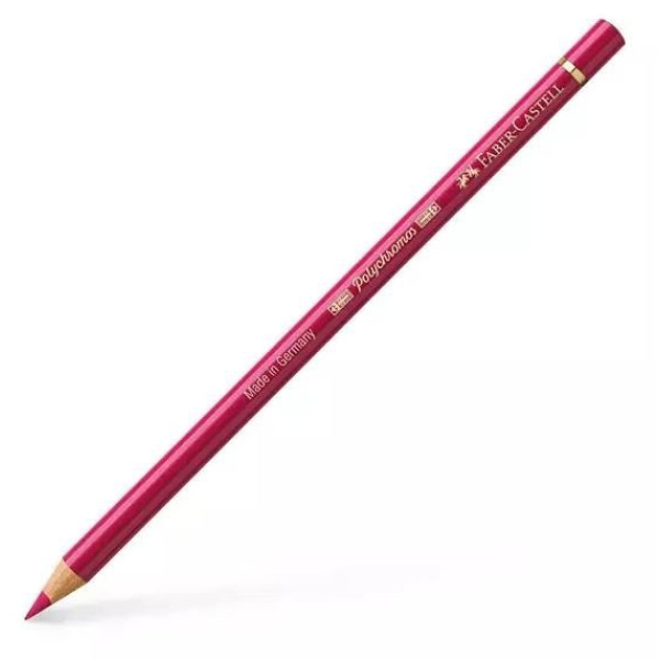 ΞΥΛΟΜΠΟΓΙΑ POLYCHROMOS 127 PINK CARMINE FABER CASTELL