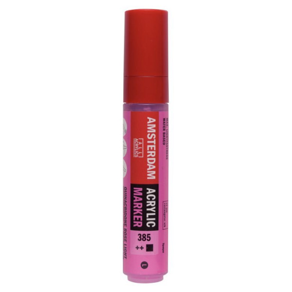 ΜΑΡΚΑΔΟΡΟΣ ΑΚΡΥΛΙΚΟΣ AMSTERDAM 15mm 385 Quinacridone Rose Light SW