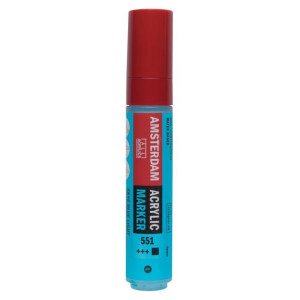 ΜΑΡΚΑΔΟΡΟΣ ΑΚΡΥΛΙΚΟΣ AMSTERDAM 15mm 551 Sky Blue Light SW