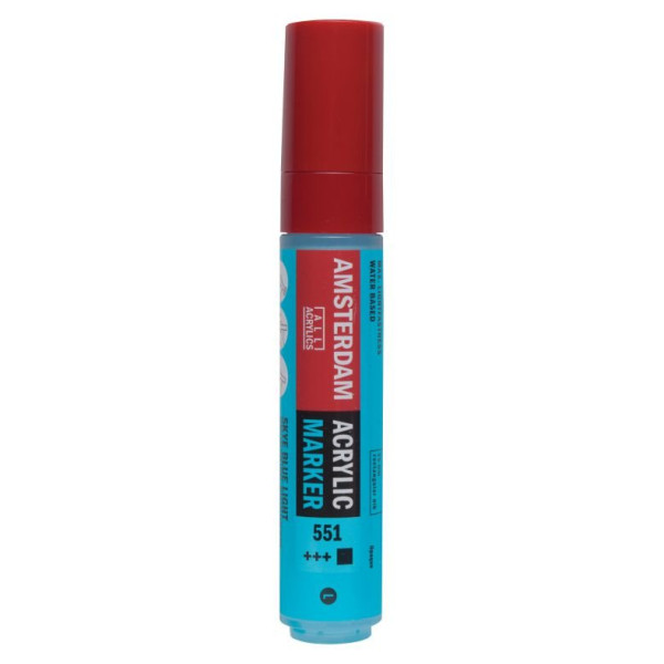 ΜΑΡΚΑΔΟΡΟΣ ΑΚΡΥΛΙΚΟΣ AMSTERDAM 15mm 551 Sky Blue Light SW