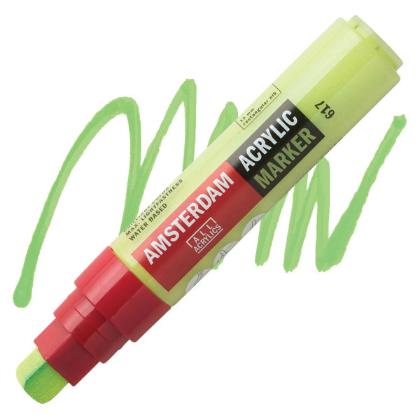 ΜΑΡΚΑΔΟΡΟΣ ΑΚΡΥΛΙΚΟΣ AMSTERDAM 15mm 617 Yellowish Green SW