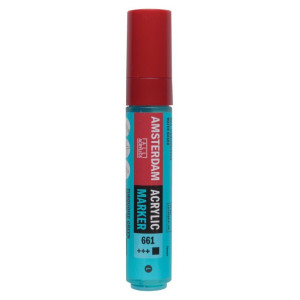 ΜΑΡΚΑΔΟΡΟΣ ΑΚΡΥΛΙΚΟΣ AMSTERDAM 15mm 661 Turquoise Green SW