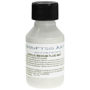 ΚΟΛΛΑ ΒΙΝΥΛΛΙΚΗ - ΑΚΡΥΛΙΚΗ ΑΓΙΟΓΡΑΦΙΑΣ MAT MEDIUM FLUID ΤΥΠΟΥ CAPAROL 100ml