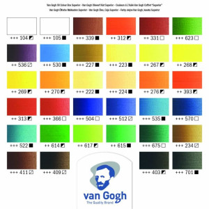 ΣΕΤ ΛΑΔΙΑ VAN GΟGH ΣΕ ΞΥΛΙΝΗ ΚΑΣΕΤΙΝΑ 32X20ML, 2X20ML ΣΥΝ ΑΞΕΣΟΥΑΡ