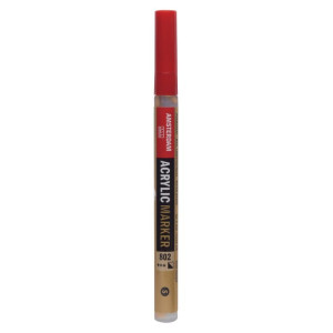 ΜΑΡΚΑΔΟΡΟΣ ΑΚΡΥΛΙΚΟΣ AMSTERDAM 2mm 802 Light Gold SW
